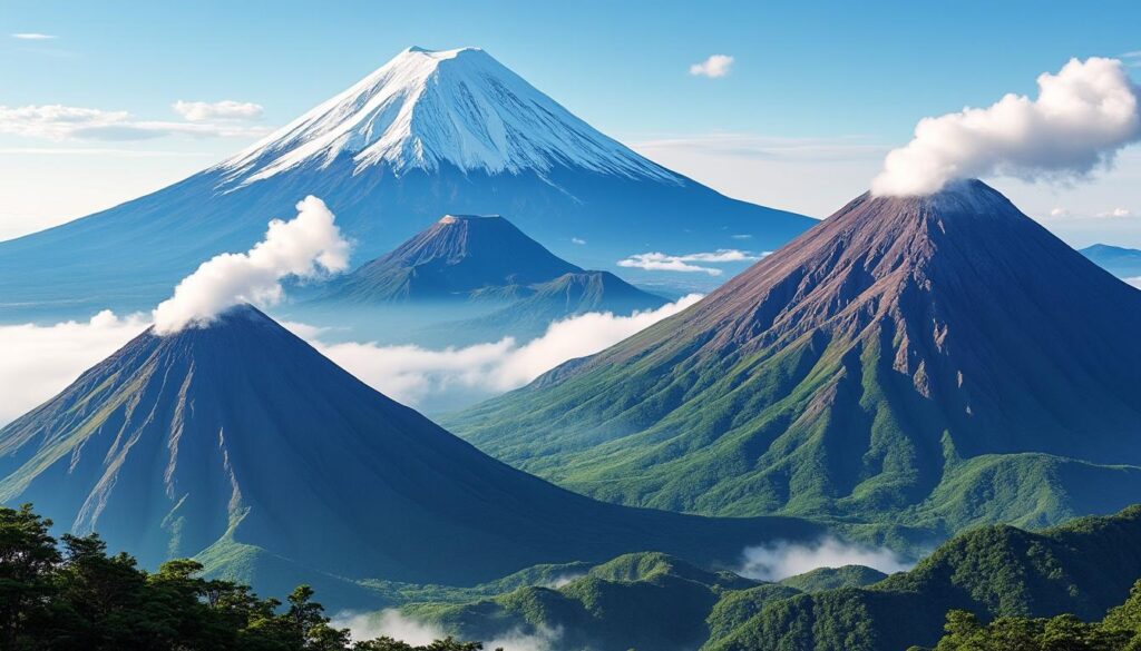 découvrez les volcans japonais célèbres désignés en 3 lettres, avec une liste complète et leurs caractéristiques principales.