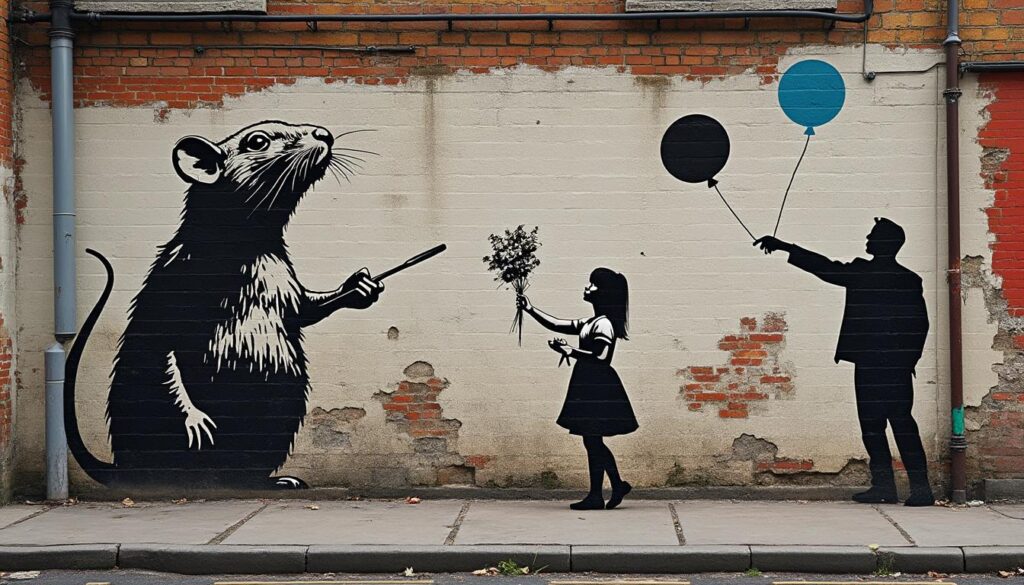 découvrez les œuvres incontournables de banksy, l'artiste de rue emblématique, et plongez dans son univers provocateur et engagé.