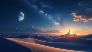 téléchargez et imprimez la sourate al qadr en grand format, idéale pour une décoration élégante et spirituelle de votre intérieur.